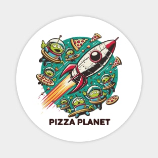 Pizza Planet Tribute - Fan Movie Theater Pizza Planet Movie Tribute - Pizza Planet best Tribute and Designs Piza Pitza Pitsa Planet Tribute - Pizza Lover Pizza Slice - Pizza and Chill Magnet